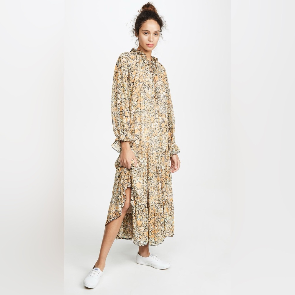 Free people feeling groovy maxi dress